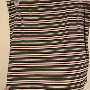 Striped skirt